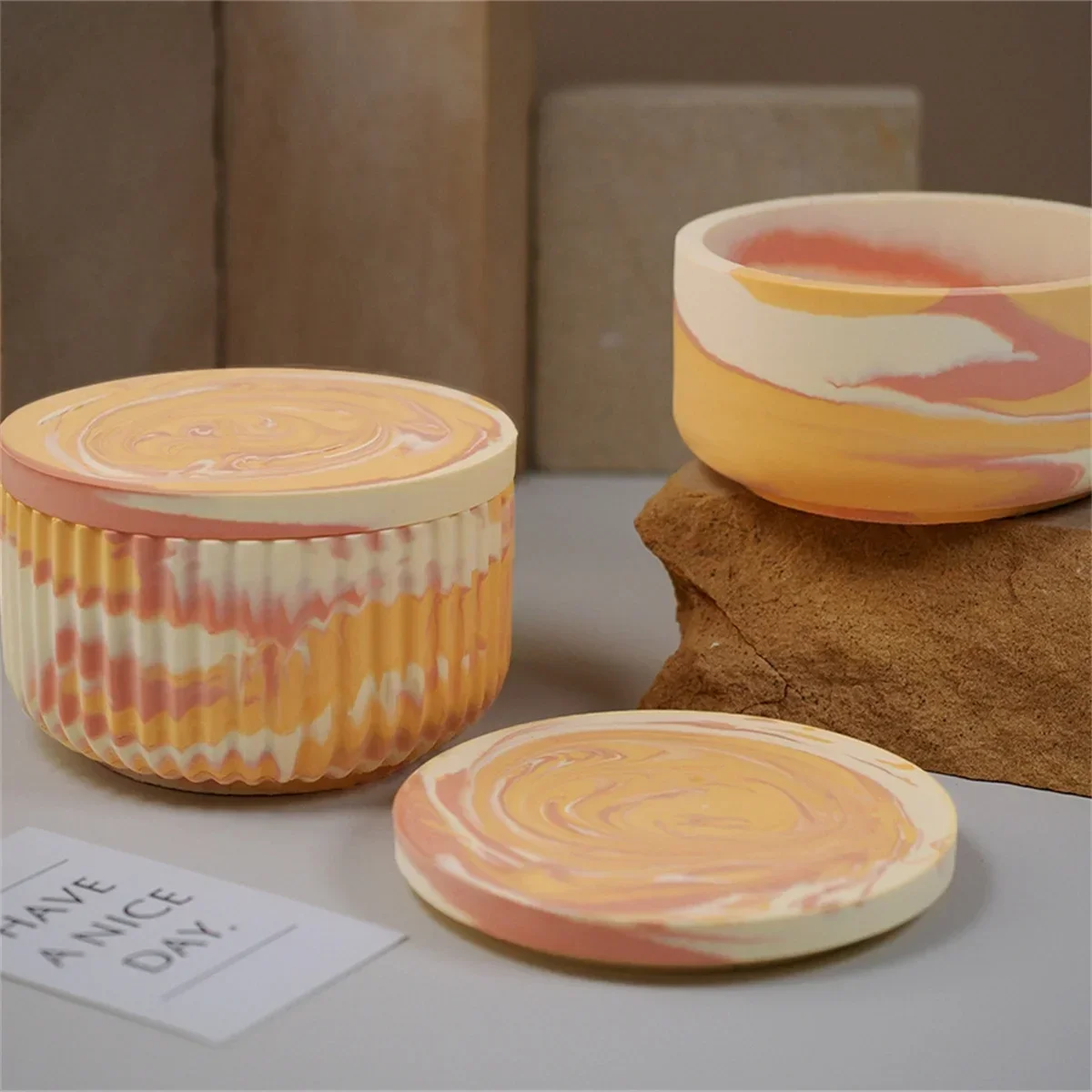 Многофункциональная Силиконовая Форма Для Изготовления Свечей Геометрический