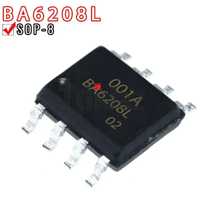 10 шт. BA6208L D6208 SOP-8 BA6208 SOP8 BA6208L-S08-R SOP BA6287 BA6287F-E2 BA6289