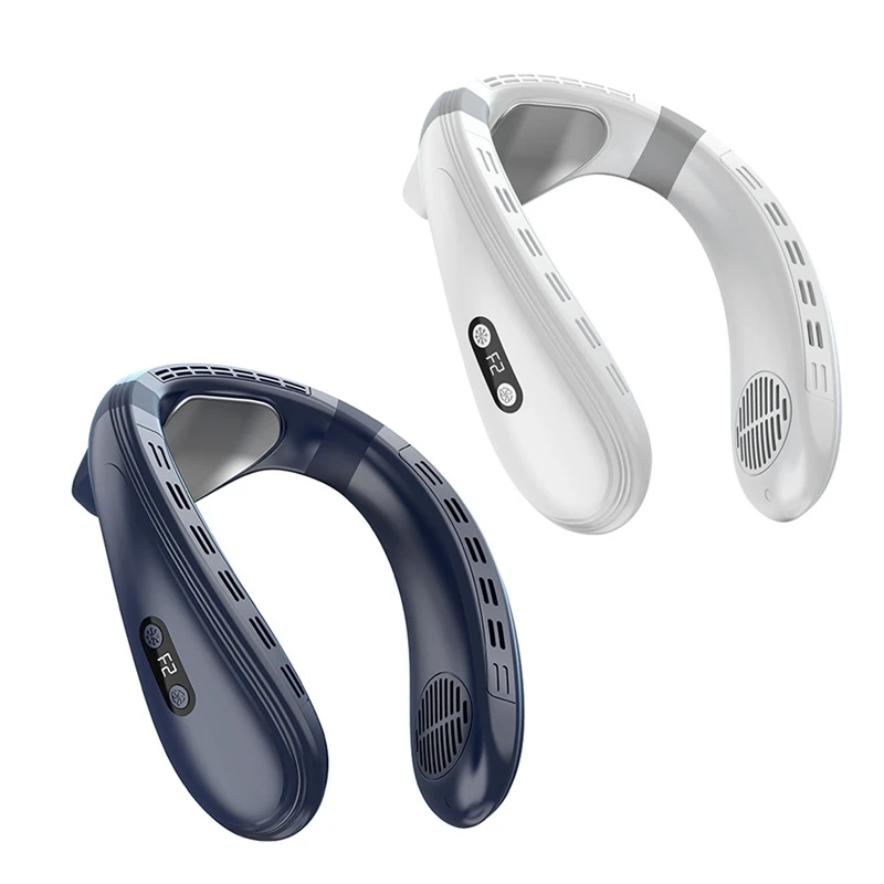 Шейный кондиционер охлаждающий шейный вентилятор для всего тела перезаряжаемый