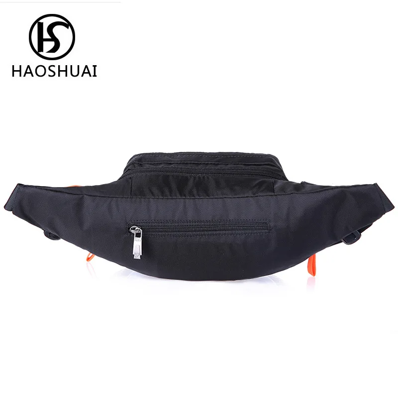 Trendy Sports Outdoor Belt Bag Unisex Casual Sports Fashion All-match Waterproof Waist Bag Men Handbag