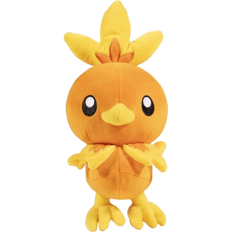 Фото Плюшевая игрушка Pokémon 8 дюймов, настоящая мягкая игрушка-животное, пасхальная корзина, подарок для детей, мальчиков и девочек №3