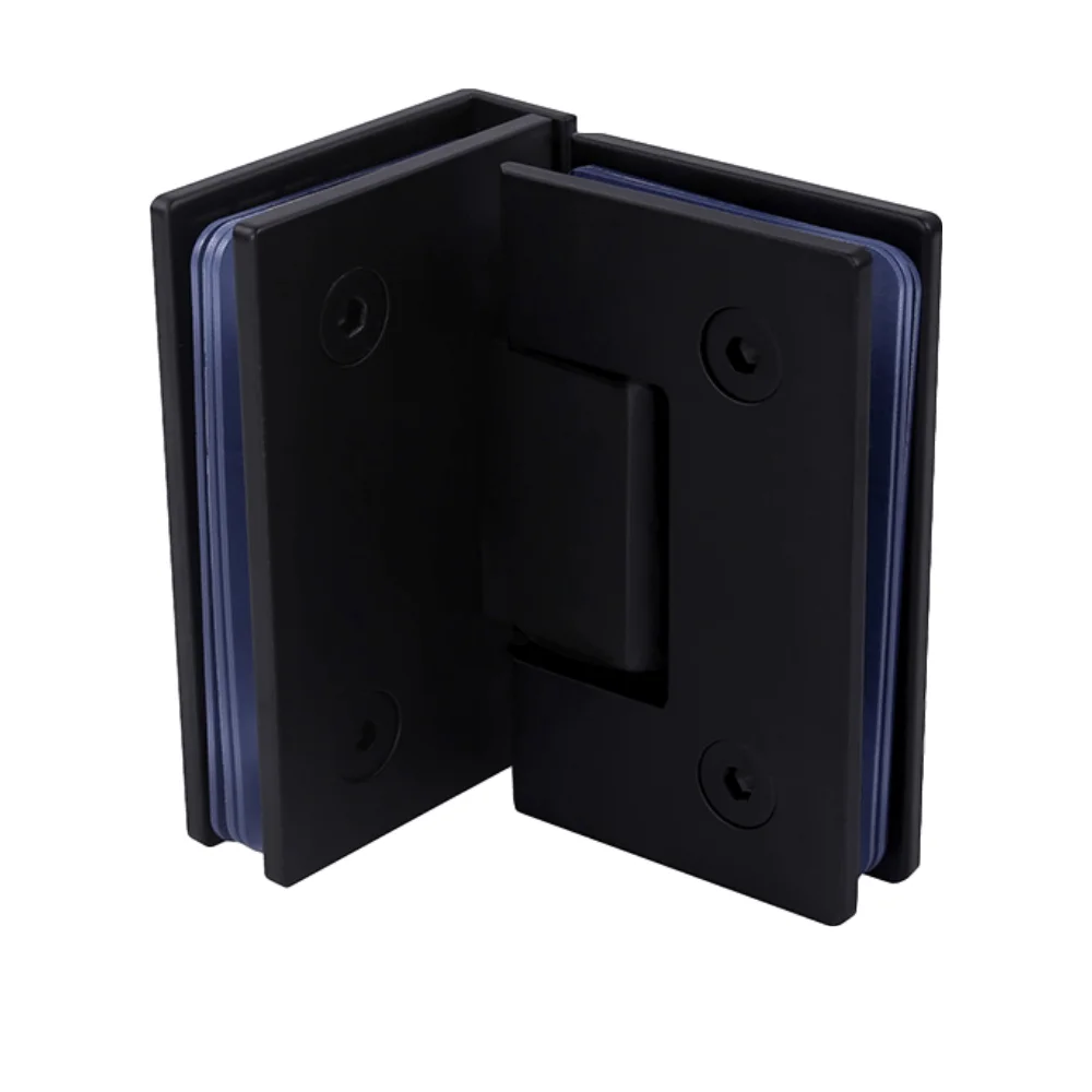 Гидравлическая бескаркасная душевая дверь Kensharp двухсторонний шарнир из