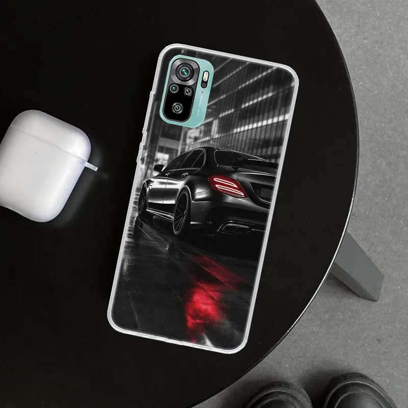 Спортивный автомобиль C63 E63 S63 G63 чехол для телефона Xiaomi Redmi Note 12S 12 11 11S 11T 11E 10 Pro 10S 9 9S