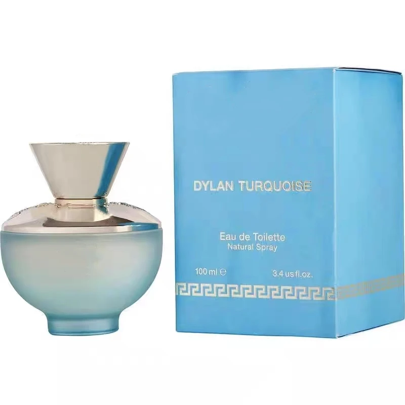 

Top Brand Women Perfumes Pour Femme Dylan Turquoise Long Lasting Fragrance Body Spray Elegant Parfum Gift Perfume Women
