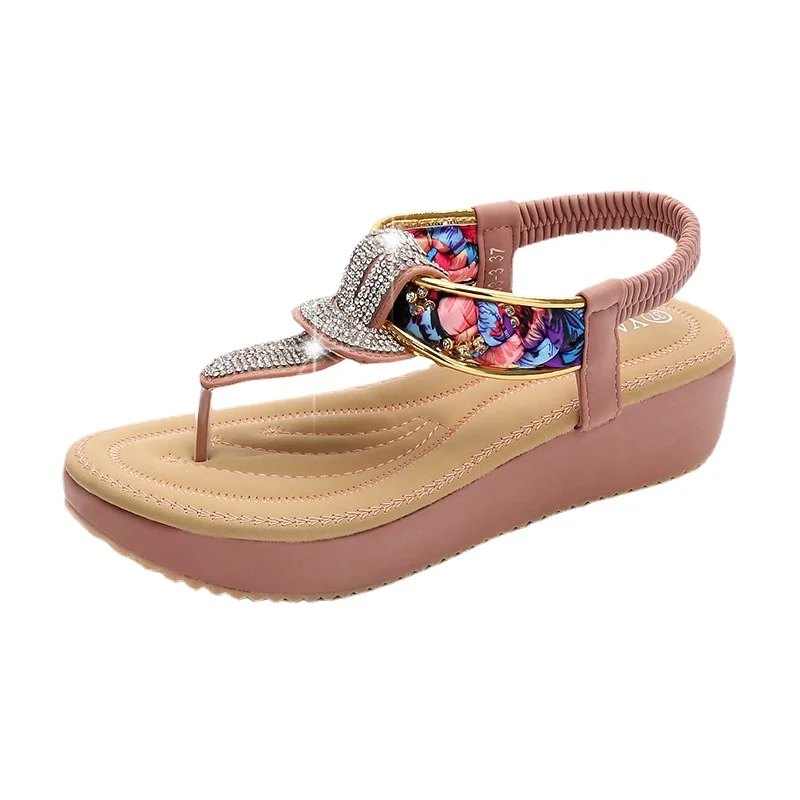 

Women's Sandals Roman Flat Peep Toe Sandals Shoes High Quality Female Shoes Summer Ladies Outside Sexy Shoes