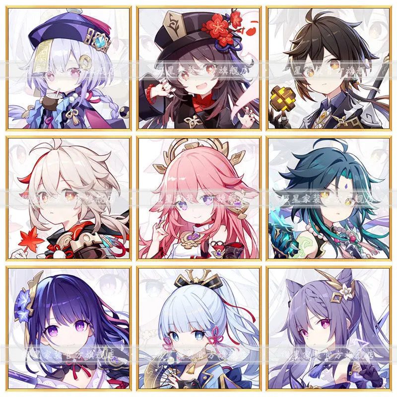 

Алмазная живопись Hu Tao 5d, «сделай сам», Genshin Impact, набор для домашнего декора, стикеры для вышивки крестиком, украшения, рукоделие для детей