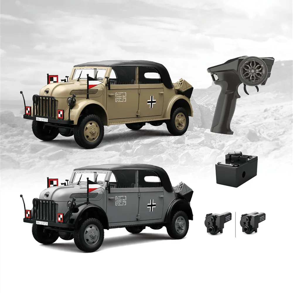 HG HG4-51 TRASPED 1/18 2 4G полноприводный Радиоуправляемый автомобиль командная техника