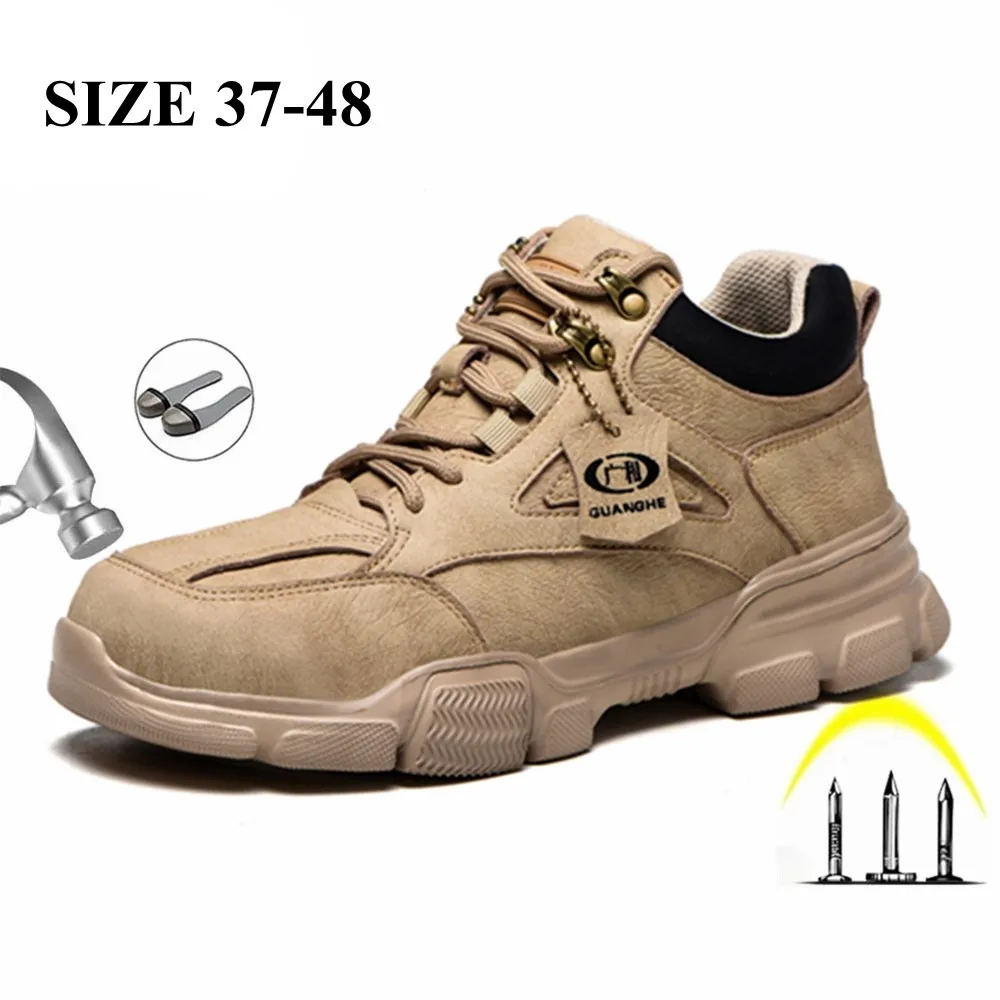 

Xiaomi Mijia Work Safety Boots Men Steel Toe Cap Safety Shoes Men Work Sneakers Indestructible Work Shoes Men Boots Men