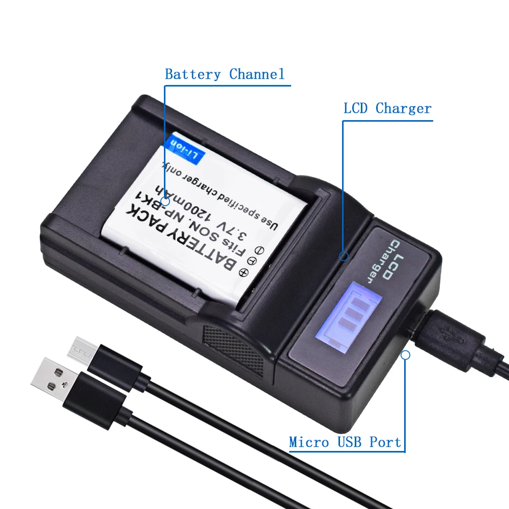 Аккумулятор NP-BK1 Yida Business для Sony