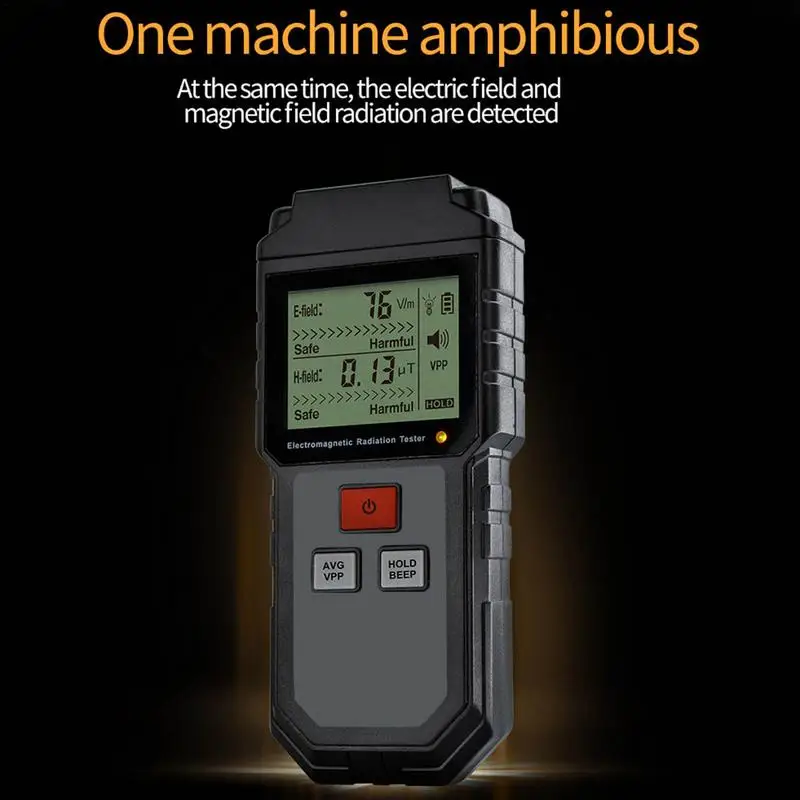 Измеритель уровня ядерного излучения измеритель радиации Цифровой Тестер EMF с