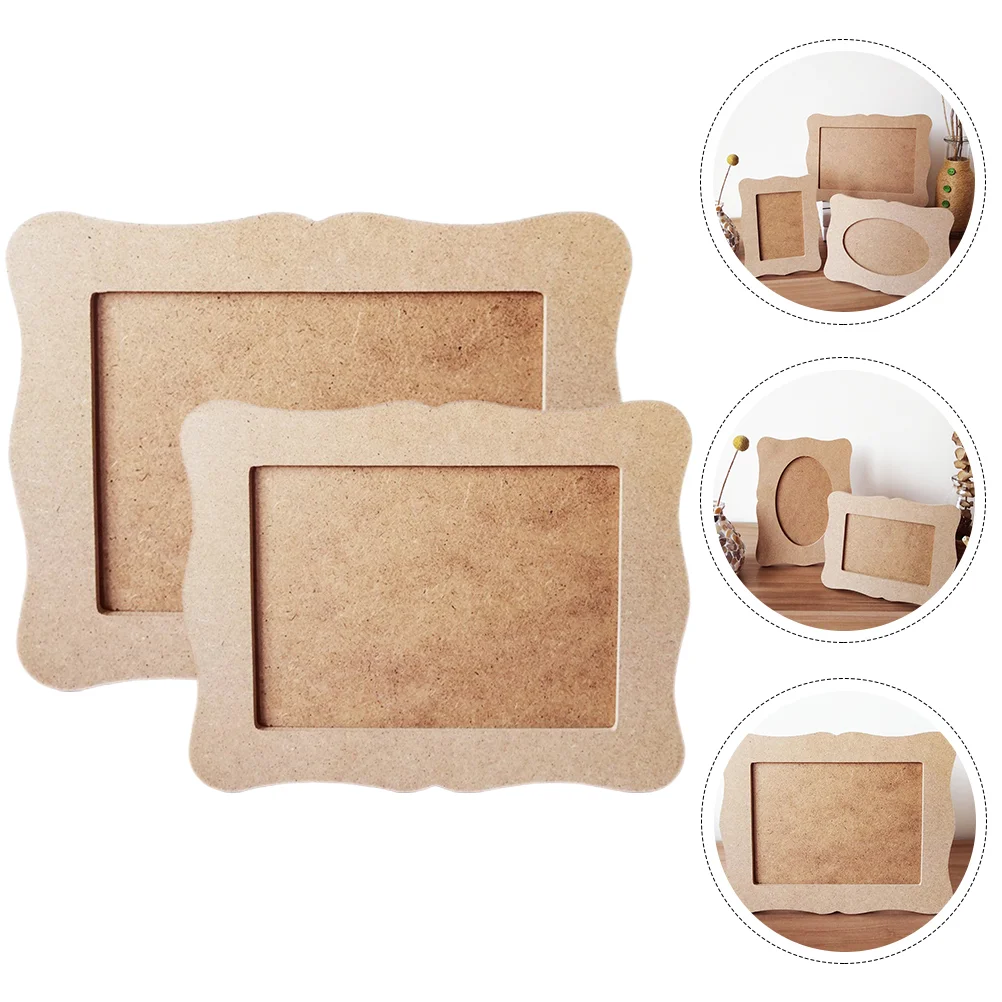 

Frame Frames Woodphoto Painting Picture Wooden Own Your Unfinished Children Decoratewallgift Craft Valentines Natural Diy
