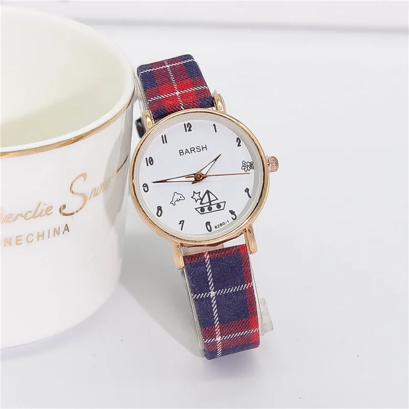 

Simple Literary Watch for Female INS Style Temperament for Girl Waterproof Wristwatch for Women