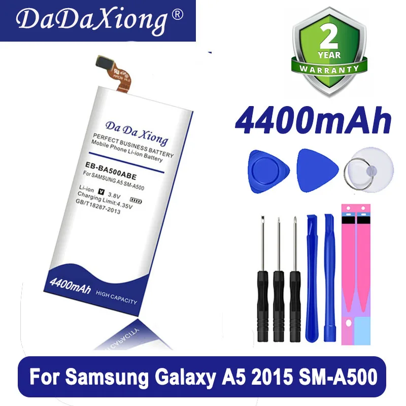 DaDaXiong 4400mAh EB-BA500ABE для Samsung Galaxy A5 A5000 A5009 SM-A500F A500F SM-A500 A500 Аккумулятор для сотового телефона