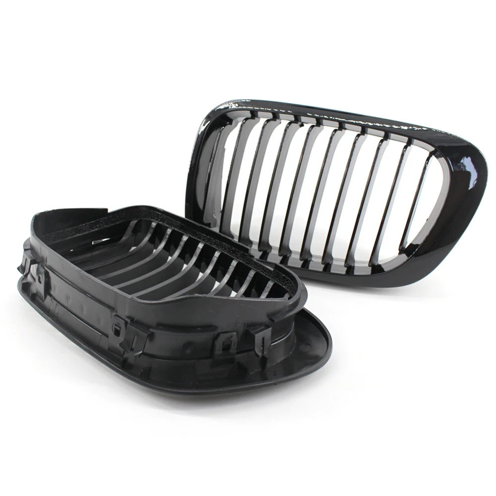 

1 Pair Front Kidney Grill Grille for BMW E46 2-Door Coupe Cabriolet 1999-2002