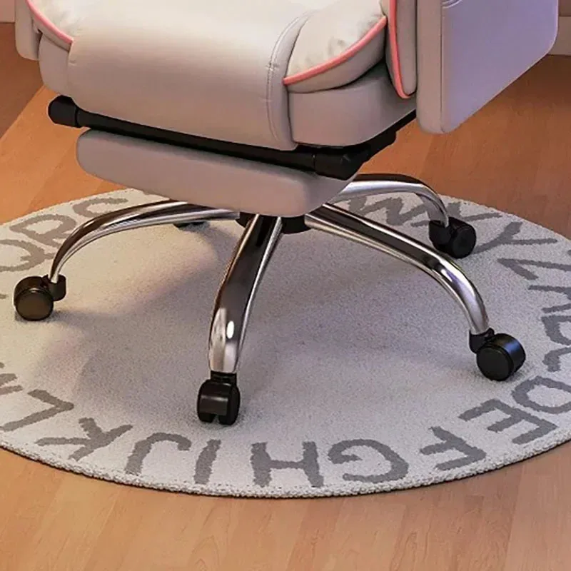 Дизайнерское игровое офисное кресло с подставкой для ног кожаное офиса