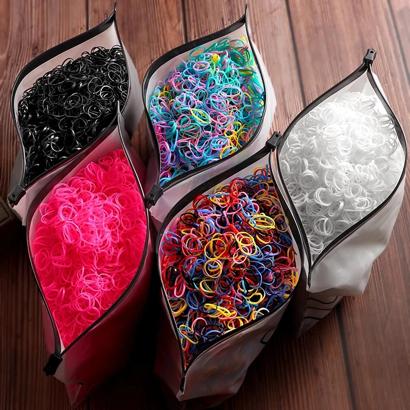 

Children's High Elastic Rubber Band Hair String Color Girl Ponytail Holder Hair Accessories Small Hair ornament Jewelry Gift hot