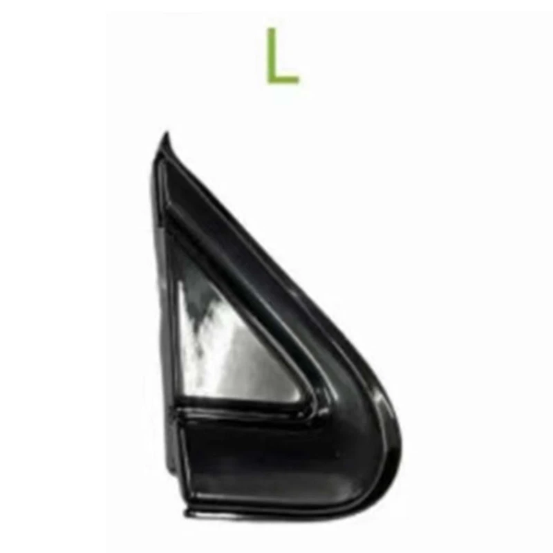 Car Black Front Window Triangle Plate Garnish Cover Panel Replacement For Dodge Dart 2012-2016 68083130AD 68083131AD