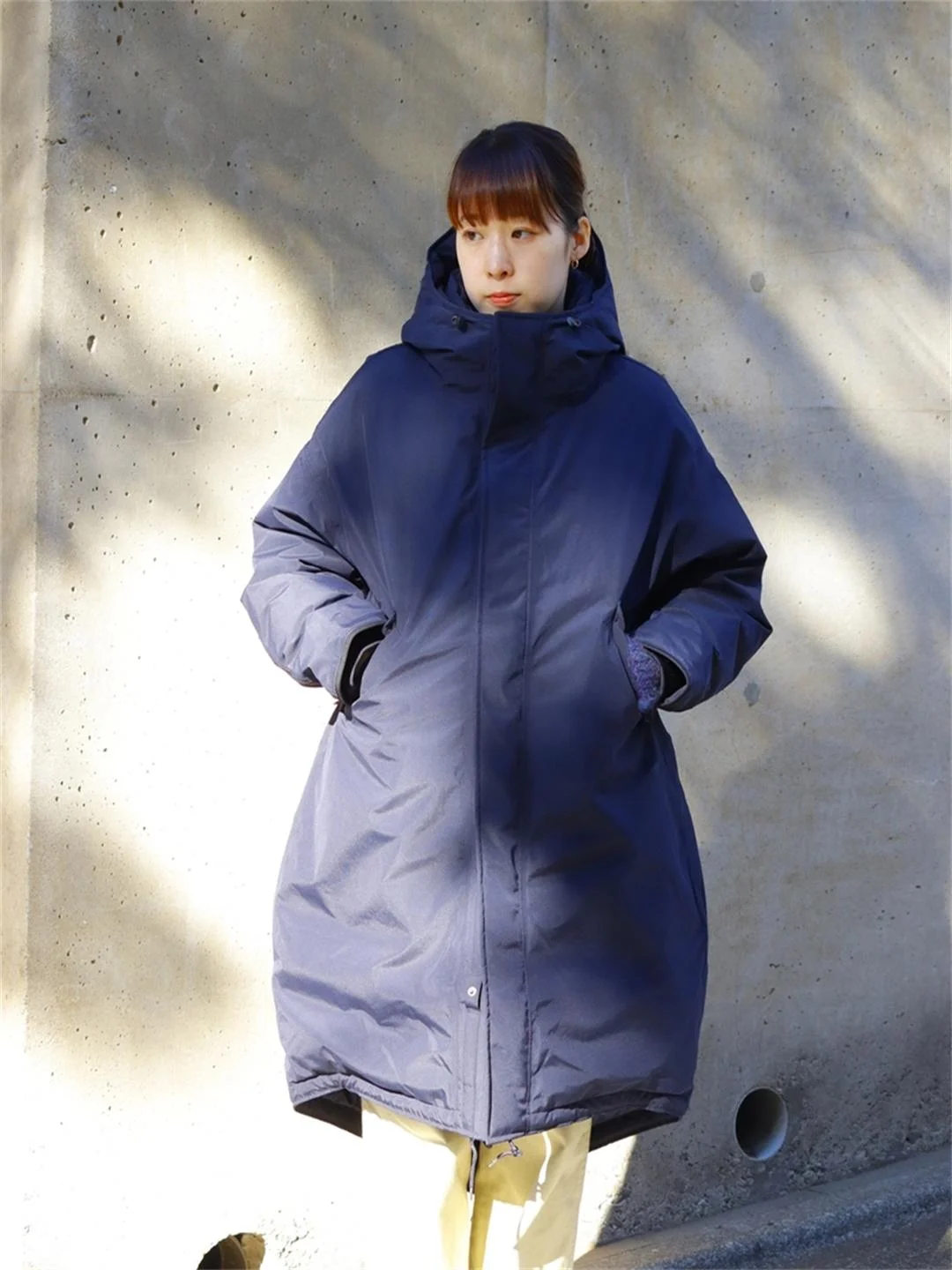 24AW Nanamica LongDown Ультра-длинный полностью ламинированный оптоэлектронный