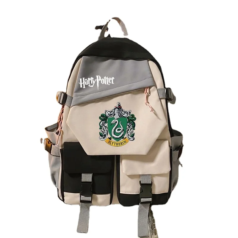 

New style personality magic animation surrounding boys and girls leisure backpack schoolbag