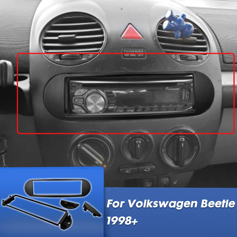 Автомобильная стереомагнитола для Volkswagen Beetle 1998 1999 2000-2010 2 Din панель приборной