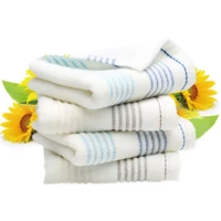 32x72cm 100 cotton striped home bathroom absorbent soft family hand towel