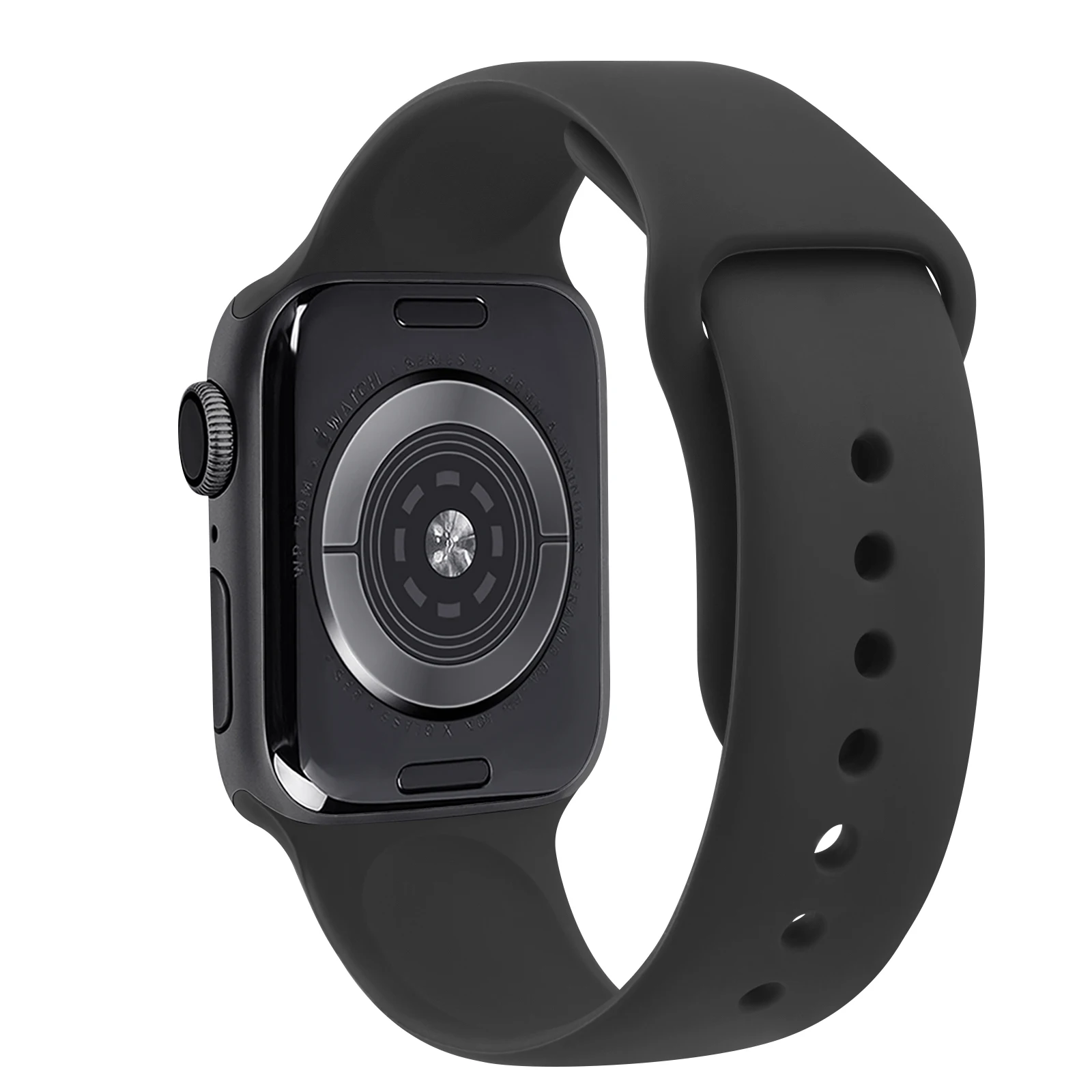 100pcs Silicone Strap For Apple Watch 41mm 45mm 38mm 42mm 40mm 44mm Band Watchband Bracelets For iWatch 1 2 3 4 5 6 7 SE Strap