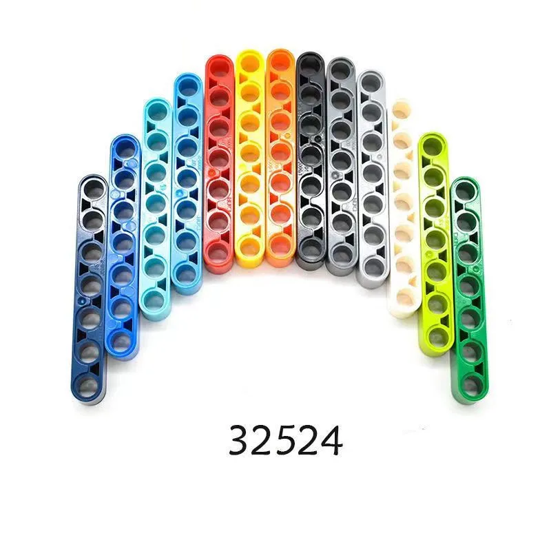 

Запасные части для строительных блоков, совместимые с отверстиями 32524 1X7, толстая повязка MOC