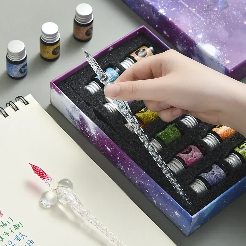 Набор стеклянных ручек Starry Sky 14 шт