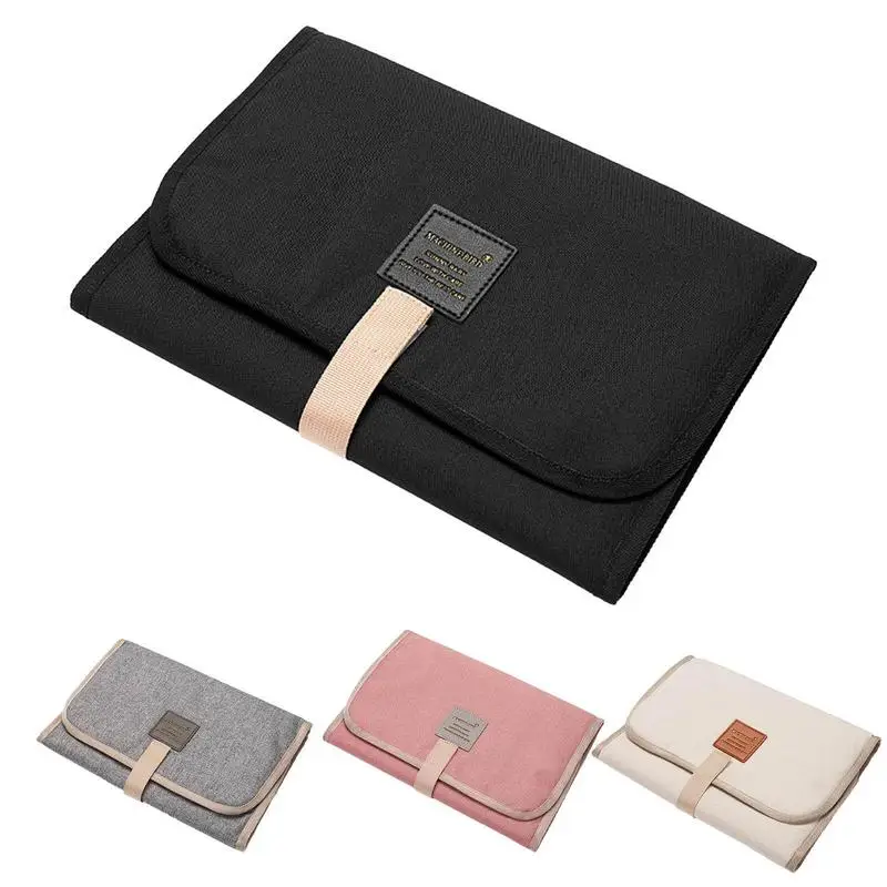 

Foldable Baby Diaper Changing Pad Waterproof Newborn Diaper Pad Portable Toddler Changing Table Durable Oxford Baby Diaper Sheet
