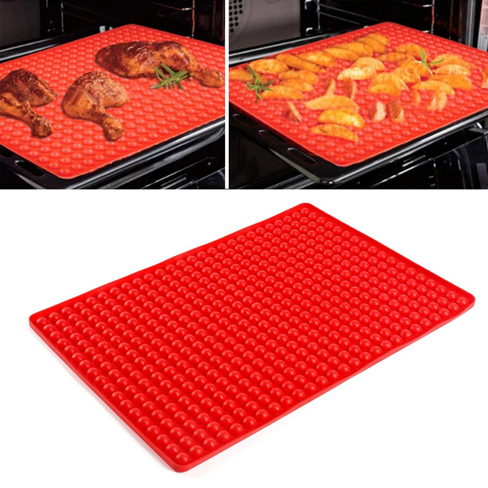 

468-Cavity Baking Mat Semi Sphere Silicone Gummy Candy Molds Multi-Purpose Silicone Pad