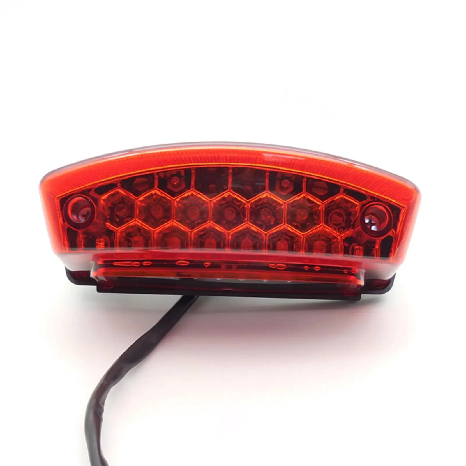 Motorcycle Led Tail Light Universal License Plate Rear Brake Lamp Light Led Brake Bike License Light 12v Motorcycle Plate R T0z4