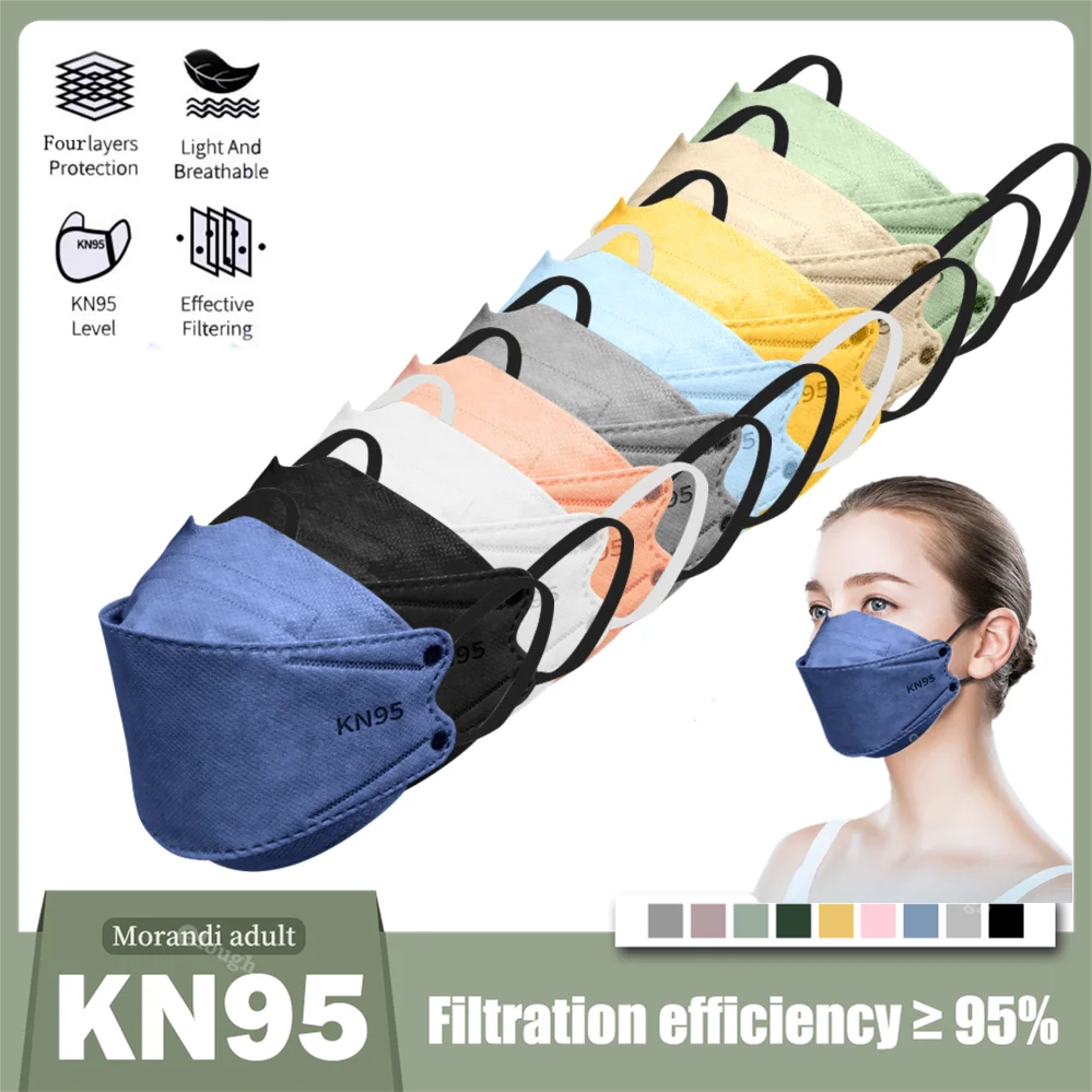 

Mascarilla KN95 Masks Korean Morandi Face Mask KN95 Mascarillas FFP2 Mascara KN95 Adult Respiratory Mask FPP2 FFP2MASK FFPP2 FP2