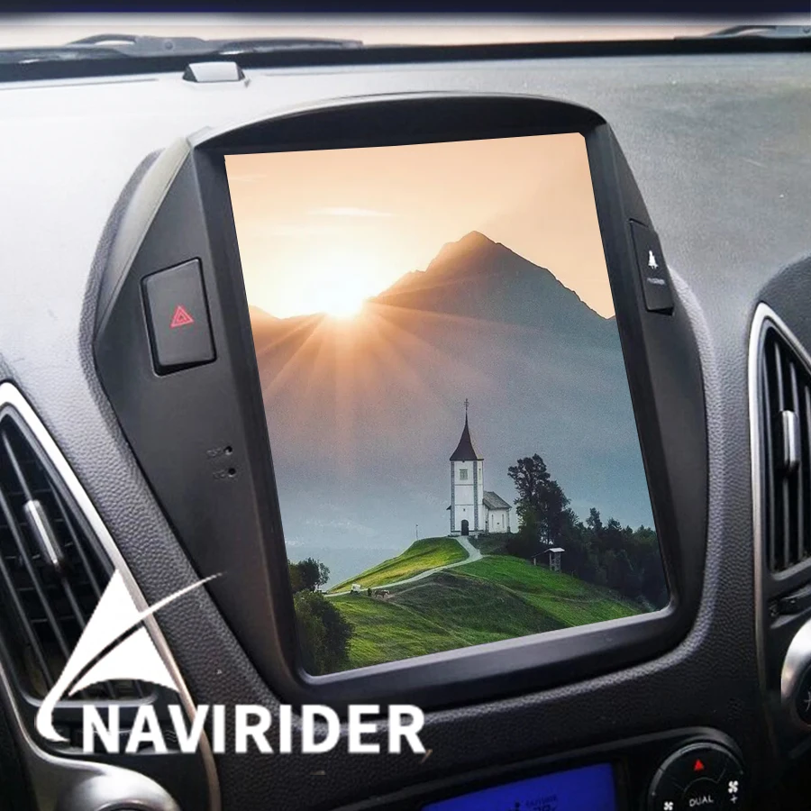 Мультимедийная магнитола для Hyundai Tucson IX35 10 4 дюйма 2 Din Android 13