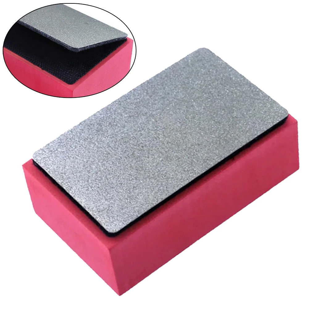 

Replaceable Diamond Hand Polishing Pad 60# Grit Tile Glass Abrasive Grinding Block Pad 3.74x2.36x1.57inches Polishing Pad