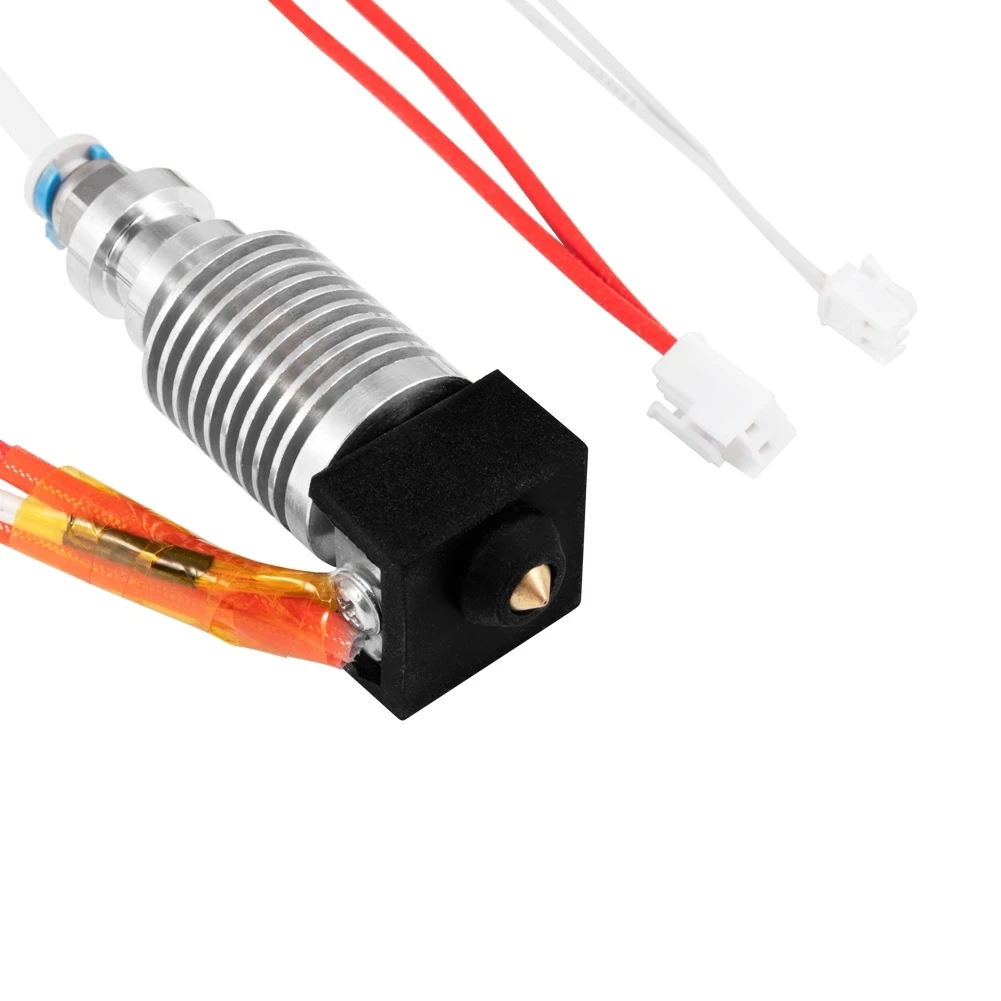Original Creality 3D Printer Part CR-10 V2 Extruder Hotend Kit For CR-10V2 With Silicone Cover Aluminum Heat Block Assembled Original Creality 3D Printer Part CR-10 V2 Extruder Hotend Kit For CR-10V2 With Silicone Cover Aluminum Heat Block Assembled