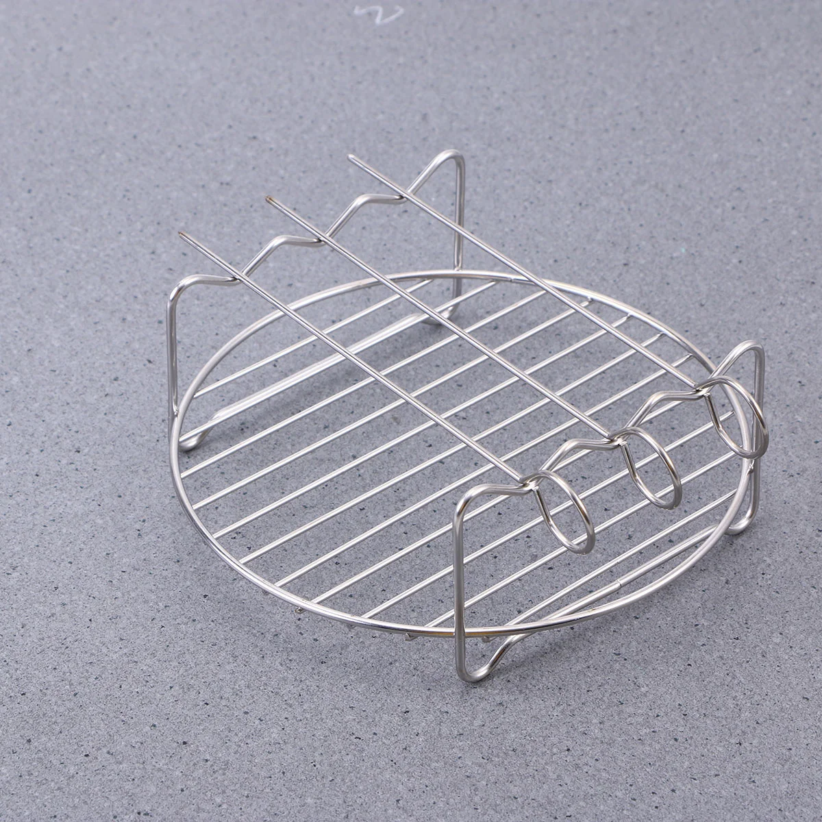 

Multifunctional Safe Useful Stainless Steel Kitchen Gadget Storage Rack Steam Rack for Daily Use