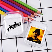 fashion singer hajime miyagi andy soft silicone tpu case for airpodspro 12 3 clear silicone wireless bluetooth earphone box case