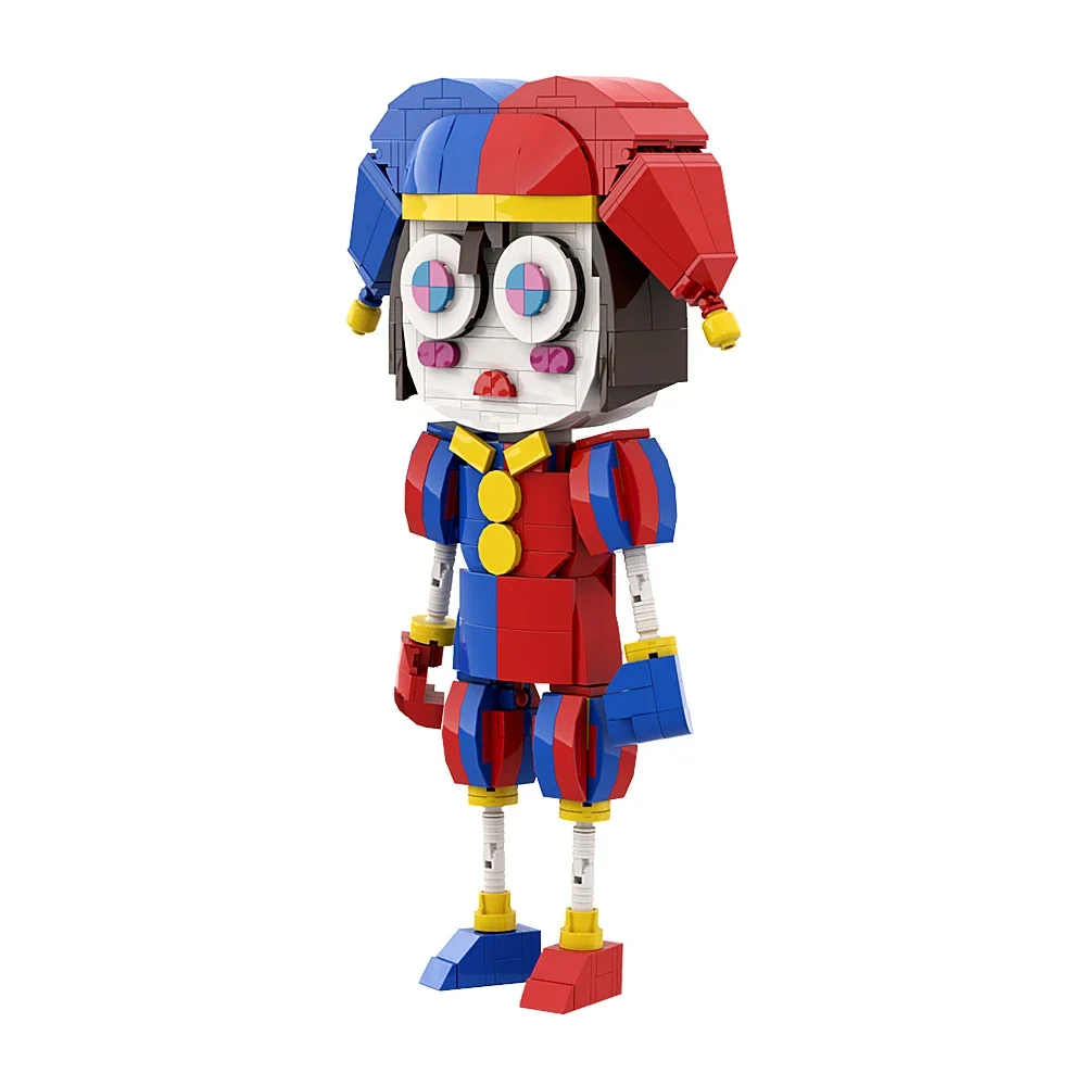 Удивительные цифровые цирковые помни Jax Мультяшные кирпичные кирпичи кинотеатр