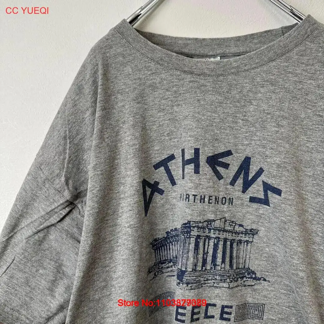 Винтажная Мужская футболка с коротким рукавом и принтом размер Xl серый