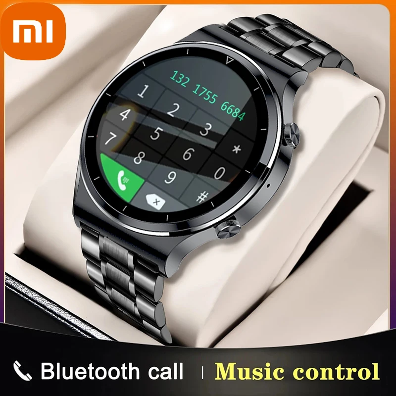 

XIAOMI Bluetooth Answer Call Smart Watch Men Full Touch Dial Call Fitness Tracker IP67 4G ROM Smartwatch For Huawei xiaomi