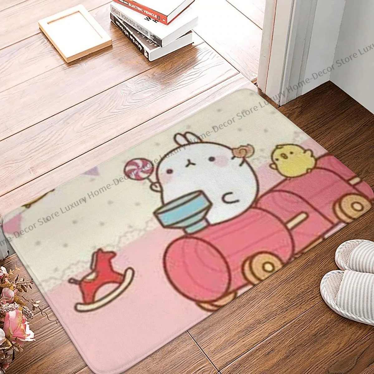 

Нескользящий Придверный коврик Sumikko Gurashi, коврик для ванной, современный декор
