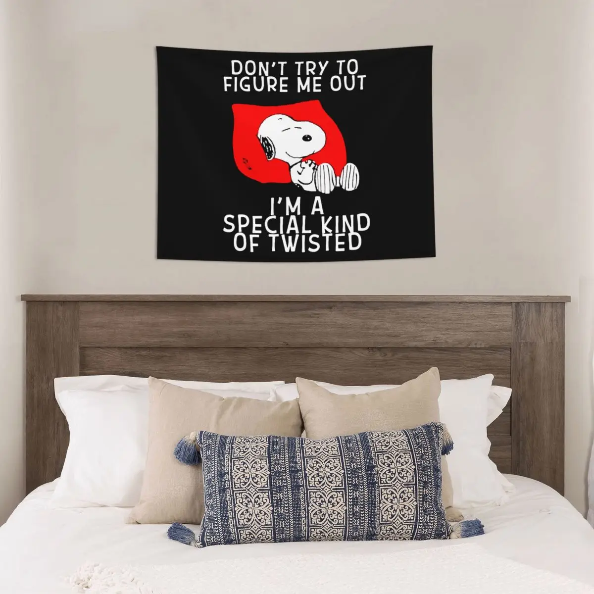 Персонализированные Панталоны S-Snoopys собака настенное украшение для комнаты