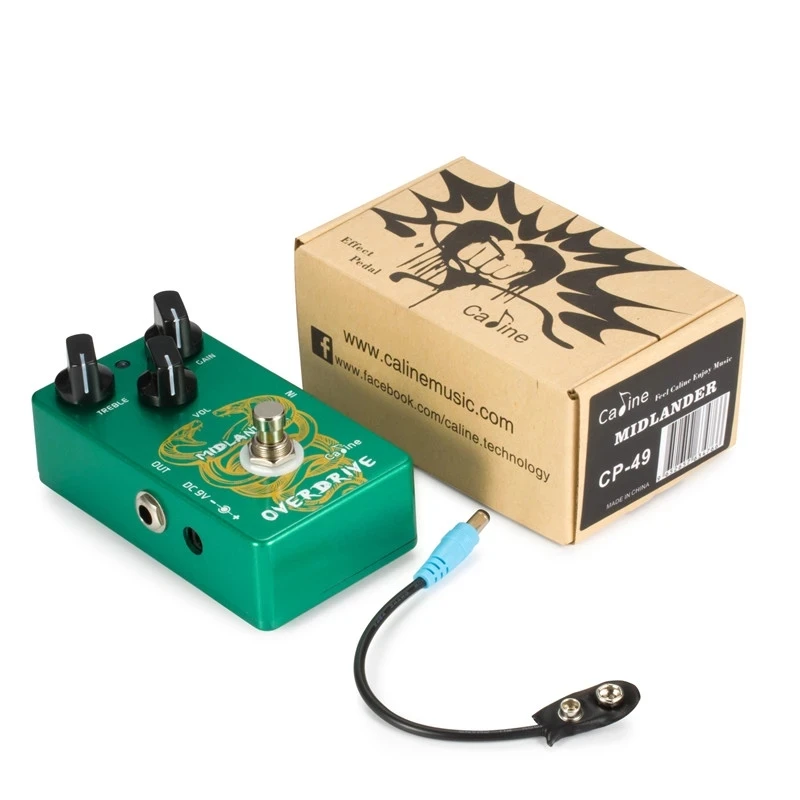 

Caline-Pedal de efecto de guitarra clásica, accesorios de guitarra, Overdrive Guitar Accessories CP-49