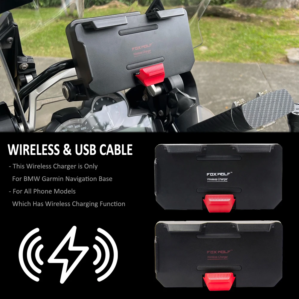 Держатель для телефона и навигатора для BMW R1200GS R1250GS R 1250 GS F800GS F700GS S1000XR ADV