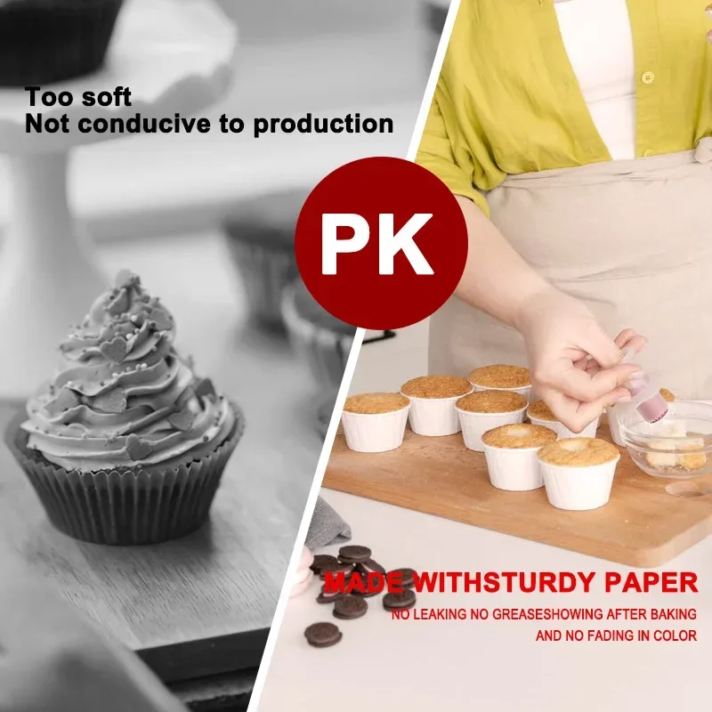 Бумажная чашка для кексов 50 шт