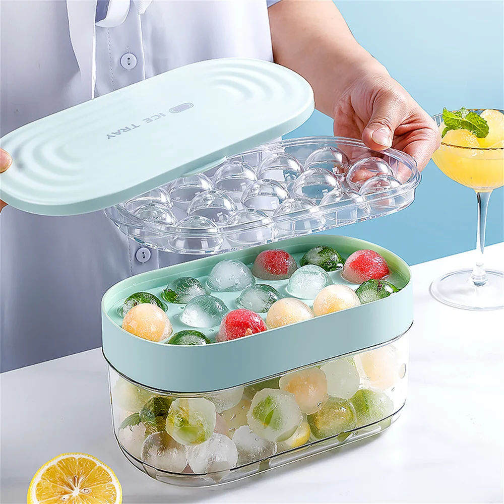 

Creative Cold Drink Set Round New Type Makers Reusable Square Container Household For Whiskey Cocktail Quick Release 3d