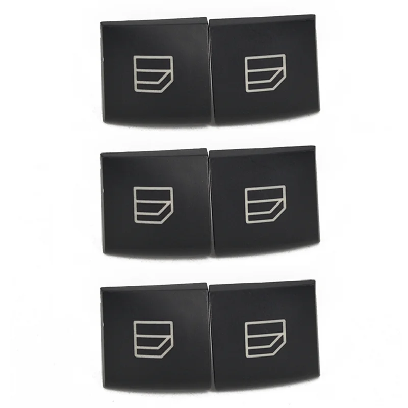 

6X крышка кнопки переключателя окна класса E для C W204 S204 W212 S212 A207 C207