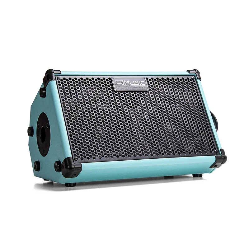 Coolmusic Bp40D Усилитель для акустической гитары с питанием Портативный Bluetooth-динамик 80 Вт с эффектом реверберации хоруса 6 входов 3-полосный эквалайзер (art.: 3920cabea44ea) - 3920cabea44ea