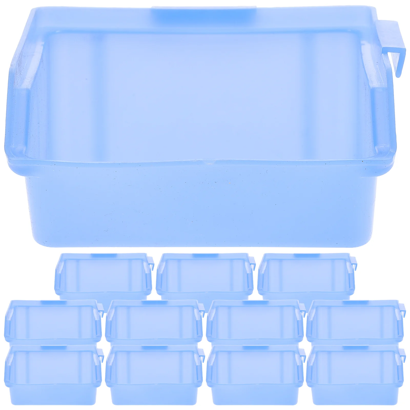 

Storage Box Bins Bin Parts Stackable Stacking Organizer Tool Shelf Case Hanging Garage Containers Container Nesting Screw