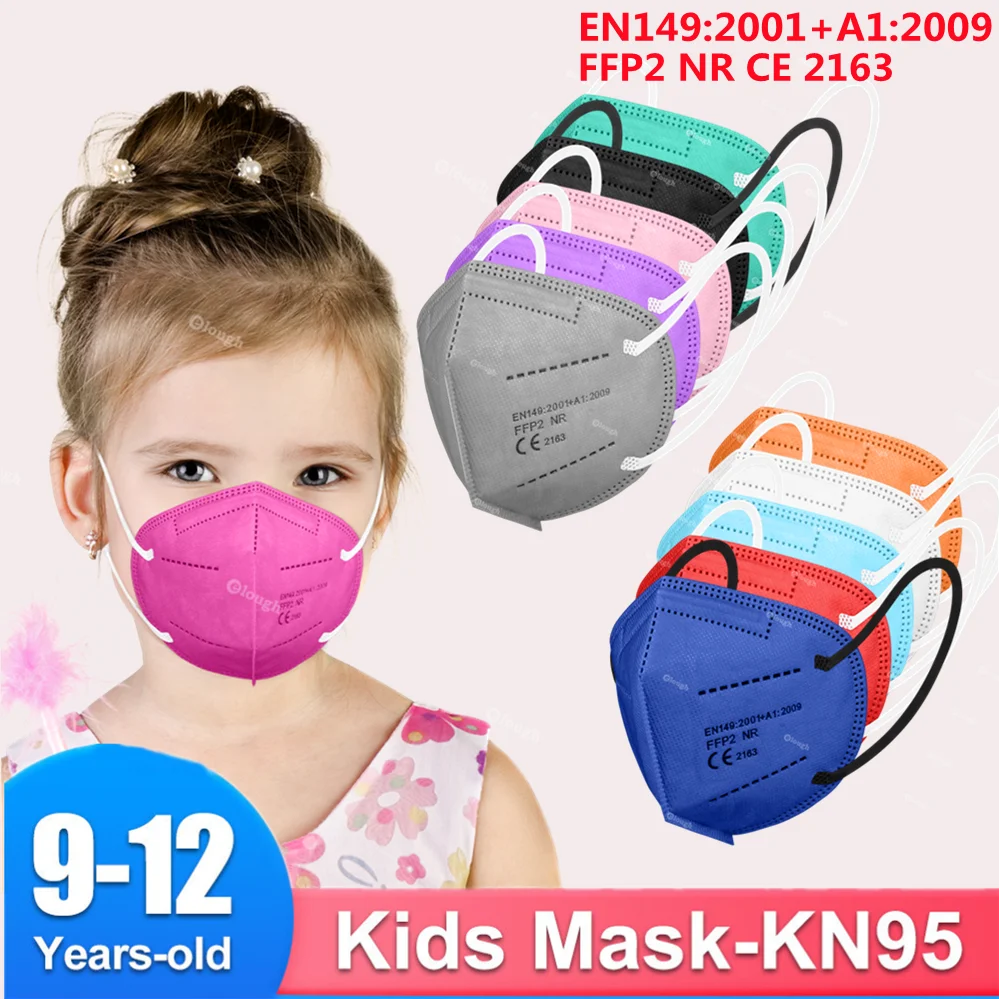 

Детская маска для лица От 9 до 12 лет FFP2 дети Mascarillas FPP2 Homologada Mascarilla KN95 FFP2mask детская маска FFPP2 для детей